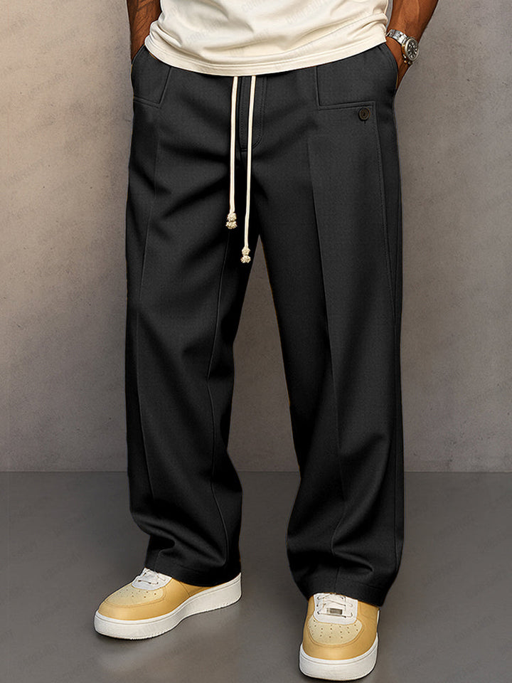 CORVANI | PANTALON ÉLÉGANT À CORDON ARMEL HOMME