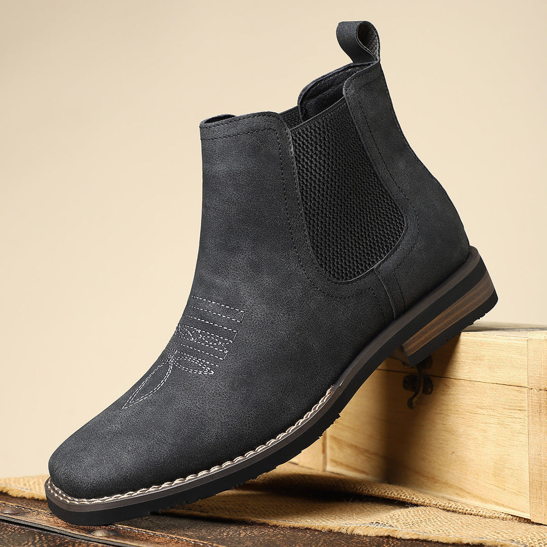 CORVANI | BOTTES CLASSIQUES EN CUIR RÉGNIER HOMME
