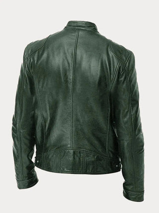 CORVANI | VESTE EN CUIR LÉANDRE HOMME