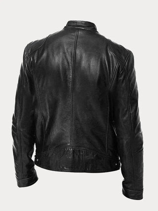 CORVANI | VESTE EN CUIR LÉANDRE HOMME