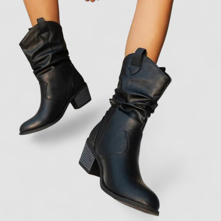 CORVANI | BOTTES ORTHOPÉDIQUES EN CUIR MARIANNE FEMME