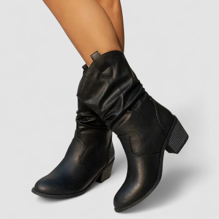 CORVANI | BOTTES ORTHOPÉDIQUES EN CUIR MARIANNE FEMME