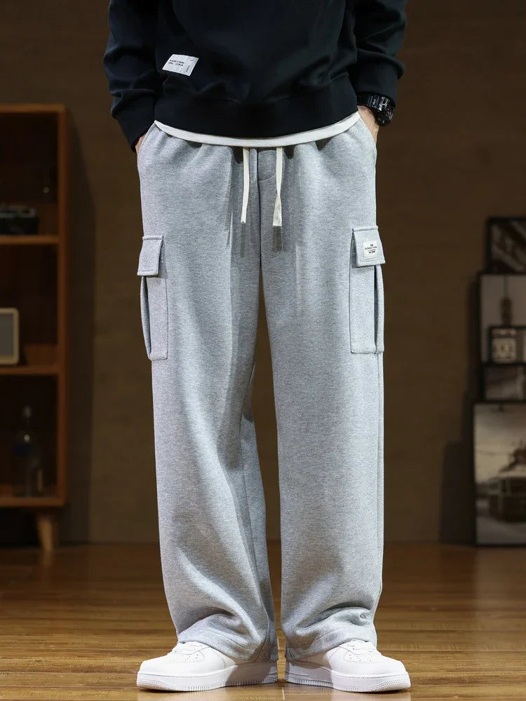CORVANI | PANTALON CARGO EN POLAIRE ARSÈNE HOMME