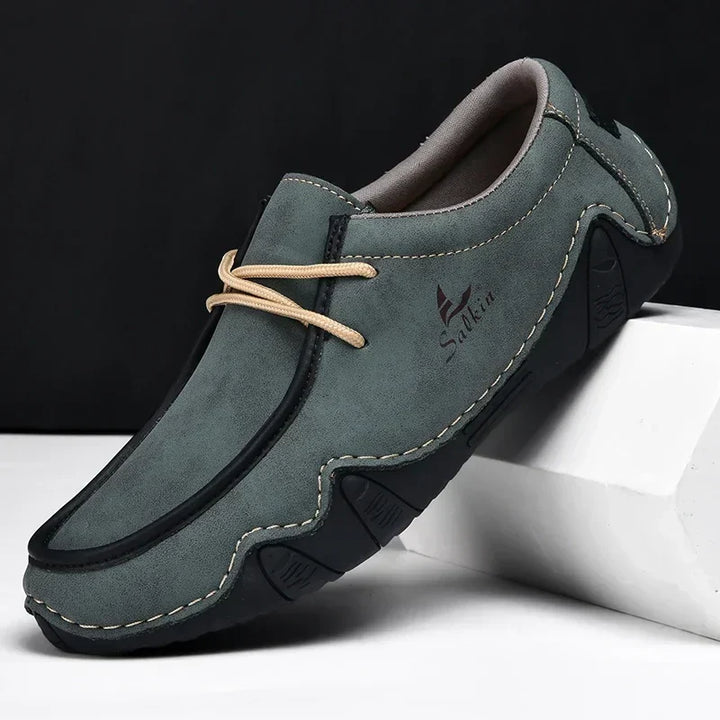 CORVANI | CHAUSSURES ORTHOPÉDIQUES EN CUIR À AJUSTEMENT PRÉCIS TANCRÈDE HOMME