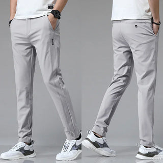 CORVANI | PANTALON SLIM ULTRA LÉGER LOUP HOMME