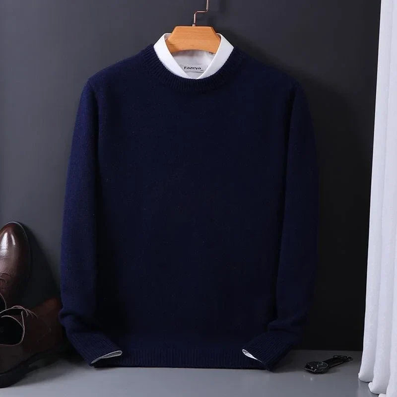 CORVANI | PULL COL ROND EN MAILLE DOUCE FIRMIN HOMME