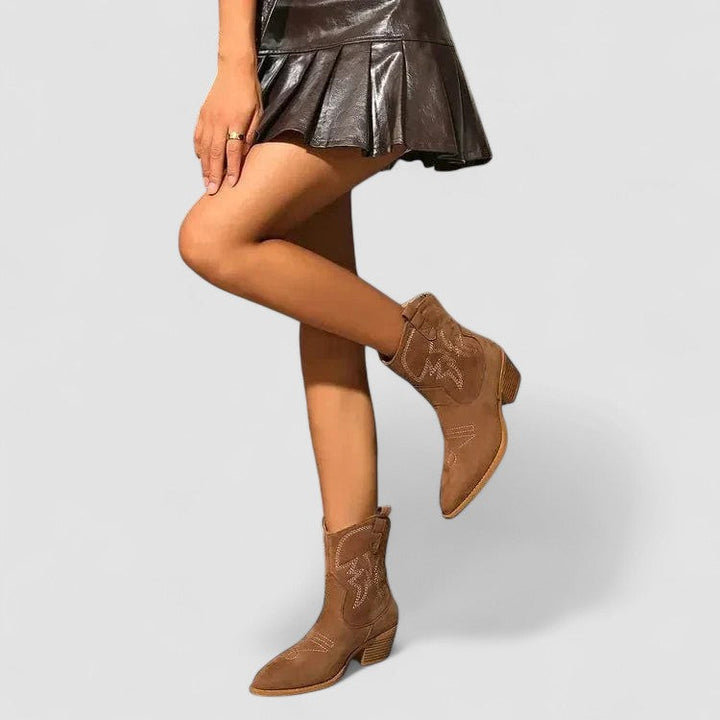 CORVANI | BOTTES WESTERN ORTHOPÉDIQUES SIDONIE FEMME