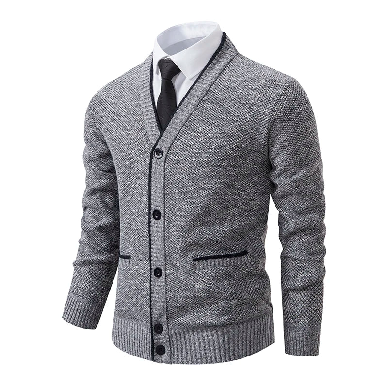 CORVANI | PULL EN MAILLE DE LUXE À COL V ÉVRARD HOMME