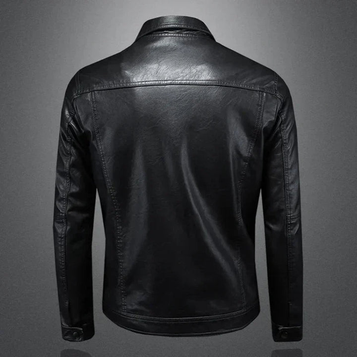 CORVANI | VESTE RIDER EN CUIR RAPHAËL HOMME