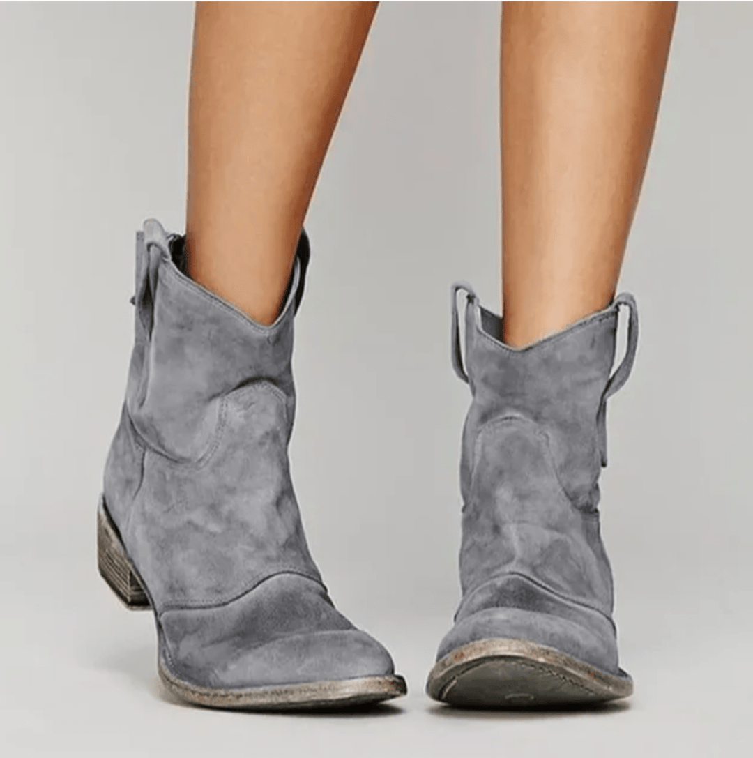 CORVANI | BOTTINES WESTERN EN SUÉDINE LISON FEMME
