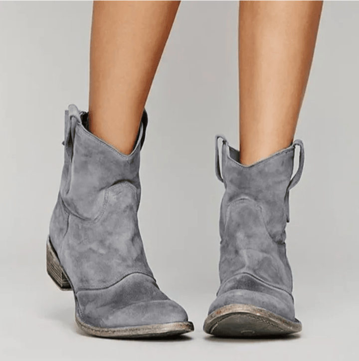 CORVANI | BOTTINES WESTERN EN SUÉDINE LISON FEMME