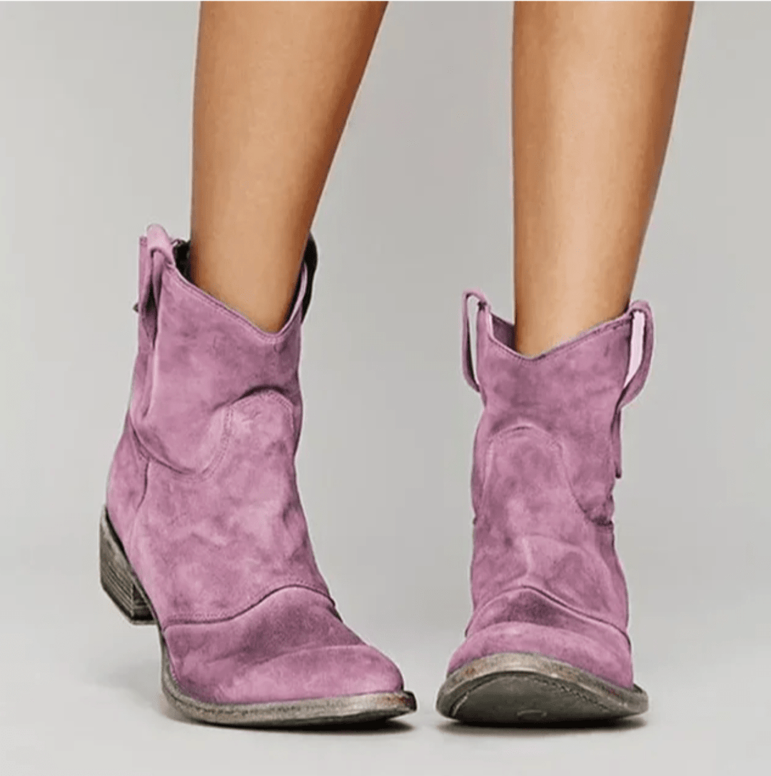 CORVANI | BOTTINES WESTERN EN SUÉDINE LISON FEMME