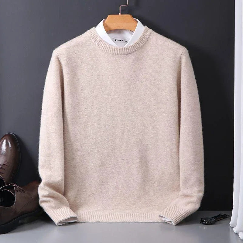 CORVANI | PULL COL ROND EN MAILLE DOUCE FIRMIN HOMME