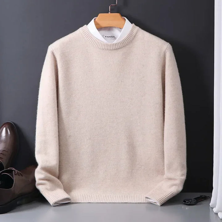 CORVANI | PULL COL ROND EN MAILLE DOUCE FIRMIN HOMME