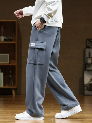 CORVANI | PANTALON CARGO EN POLAIRE ARSÈNE HOMME