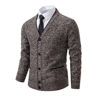 CORVANI | PULL EN MAILLE DE LUXE À COL V ÉVRARD HOMME