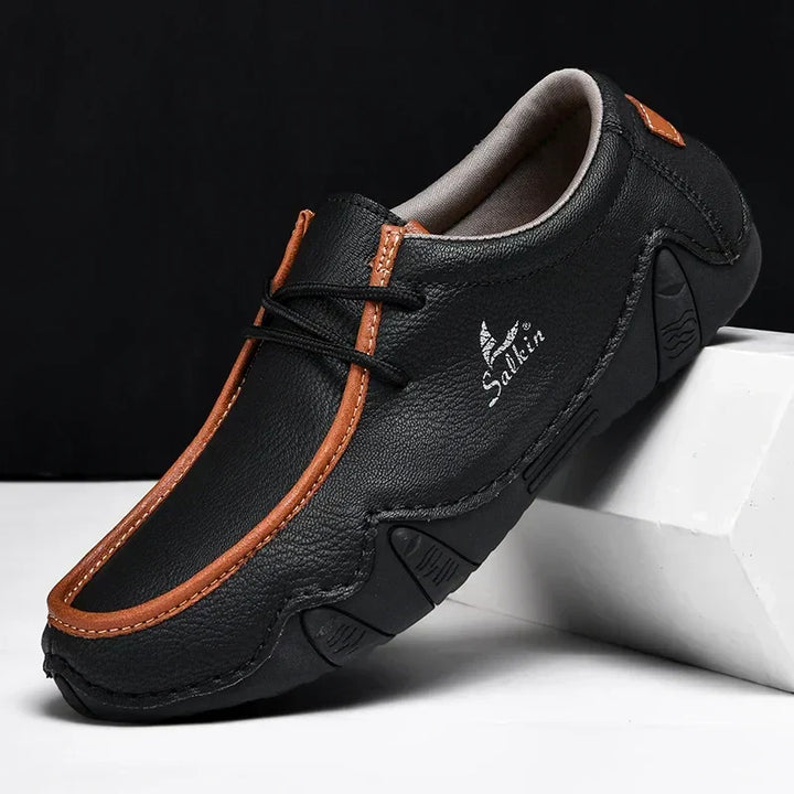 CORVANI | CHAUSSURES ORTHOPÉDIQUES EN CUIR À AJUSTEMENT PRÉCIS TANCRÈDE HOMME