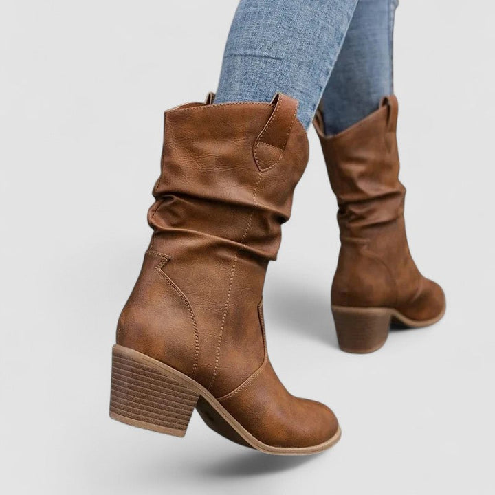 CORVANI | BOTTES ORTHOPÉDIQUES EN CUIR MARIANNE FEMME