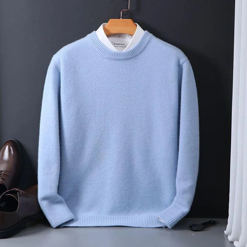 CORVANI | PULL COL ROND EN MAILLE DOUCE FIRMIN HOMME