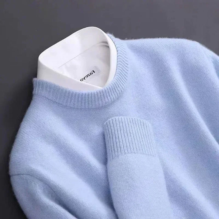 CORVANI | PULL COL ROND EN MAILLE DOUCE FIRMIN HOMME