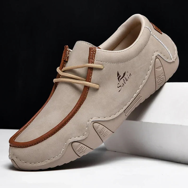 CORVANI | CHAUSSURES ORTHOPÉDIQUES EN CUIR À AJUSTEMENT PRÉCIS TANCRÈDE HOMME