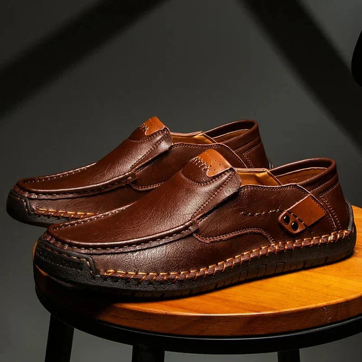 CORVANI | MOCASSINS CLASSIQUES EN CUIR GONTRAN HOMME