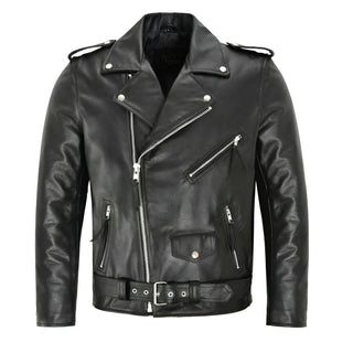 CORVANI | VESTE EN CUIR VALÉRIEN HOMME