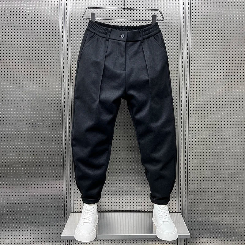 CORVANI | PANTALON TEXTURÉ FUSELÉ LÉONCE HOMME