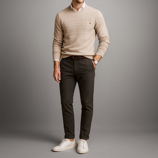 CORVANI | PULL CLASSIQUE GABIN HOMME