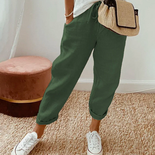 CORVANI | PANTALON ÉLÉGANT EN COTON COLETTE FEMME