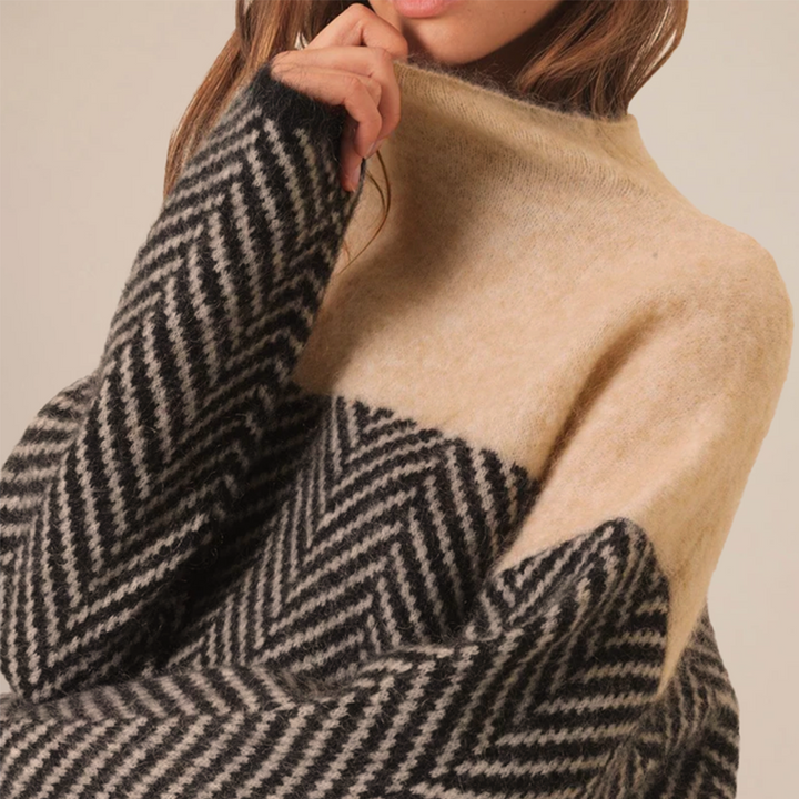CORVANI | PULL COL ROULÉ MARILOU FEMME