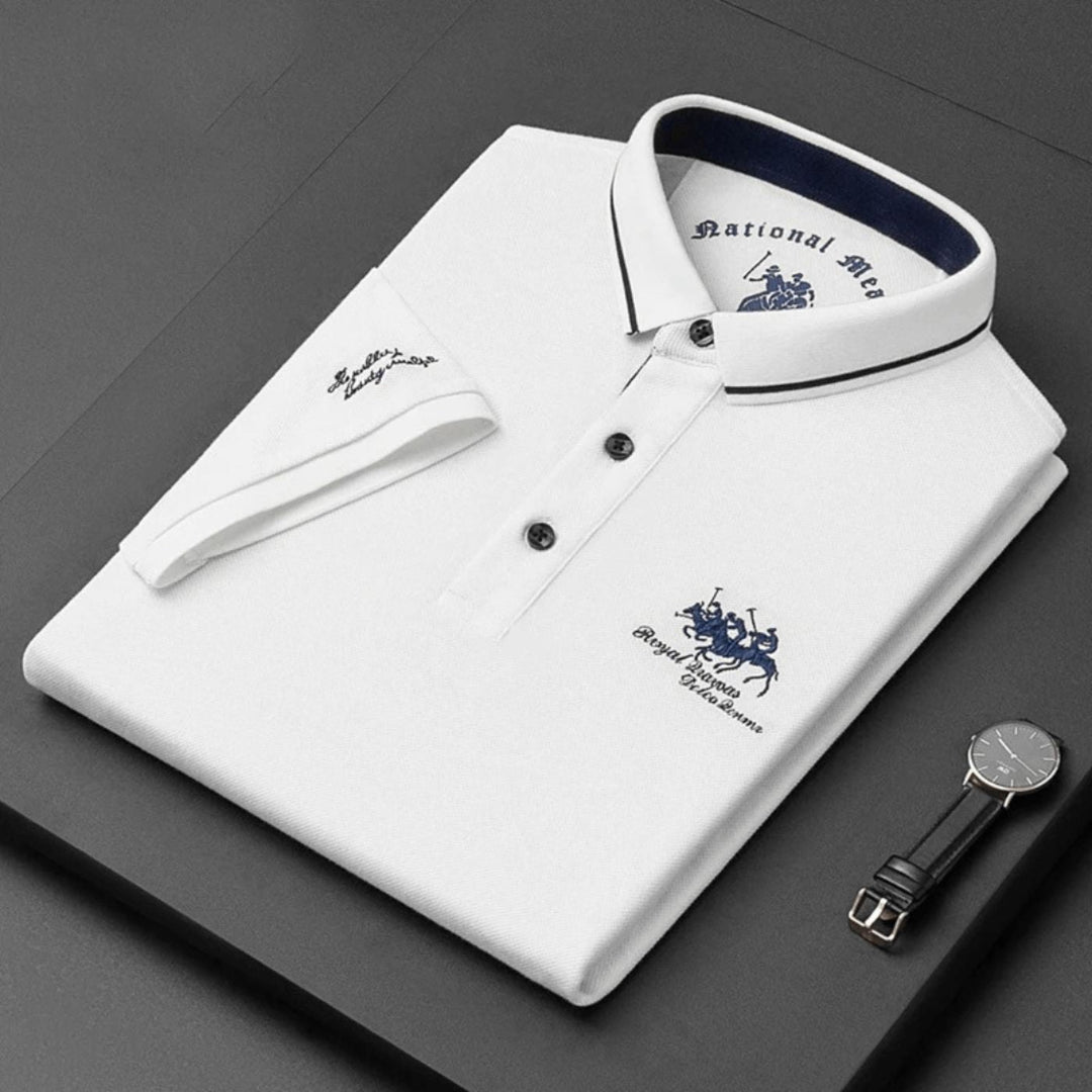 CORVANI | POLO CLASSIQUE ÉLÉGANT BLAISE HOMME