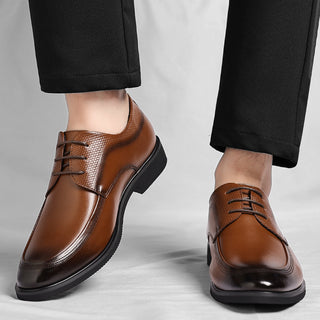 CORVANI | OXFORD EN CUIR POLI BALTHAZAR HOMME