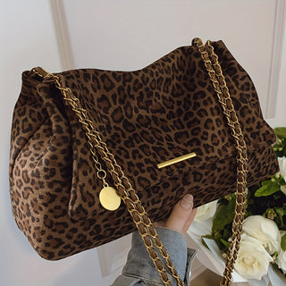 CORVANI | SAC LÉOPARD À BANDOULIÈRE VÉNÉTIA FEMME