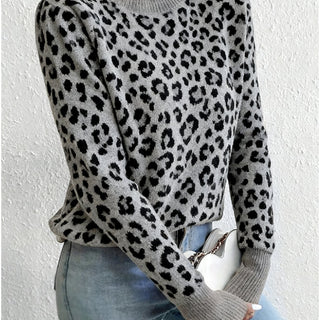 CORVANI | PULL LÉOPARD ZÉLIE FEMME