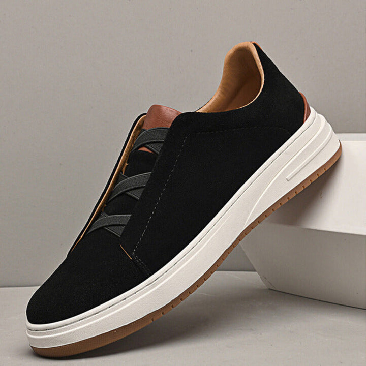 CORVANI | CHAUSSURES SLIP-ON EN DAIM ANSELME HOMME