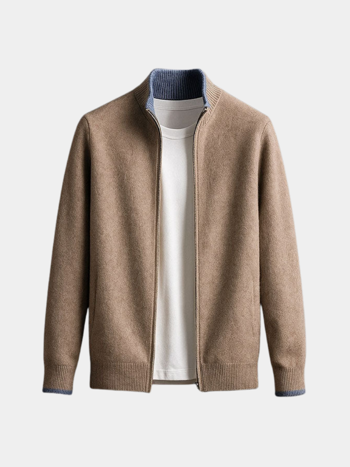 CORVANI | PULL ZIPPÉ DAMAS HOMME