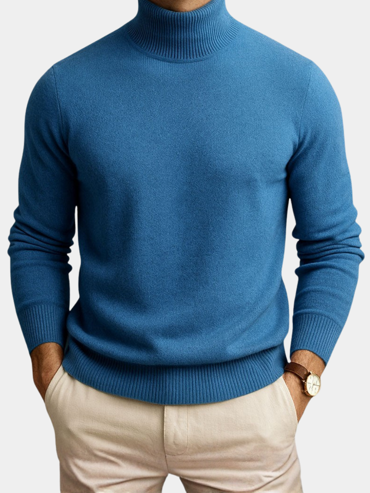 CORVANI | PULL À COL MONTANT YVES HOMME