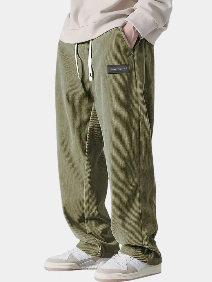 CORVANI | PANTALON EN VELOURS CÔTELÉ AYMERY HOMME