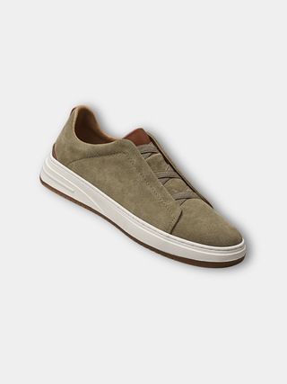 CORVANI | CHAUSSURES EN DAIM SANS LACETS JOCELYN HOMME