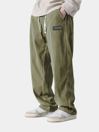CORVANI | PANTALON ÉLÉGANT EN VELOURS CÔTELÉ ALOÏS HOMME