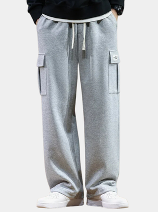 CORVANI | PANTALON CARGO EN POLAIRE ARSÈNE HOMME