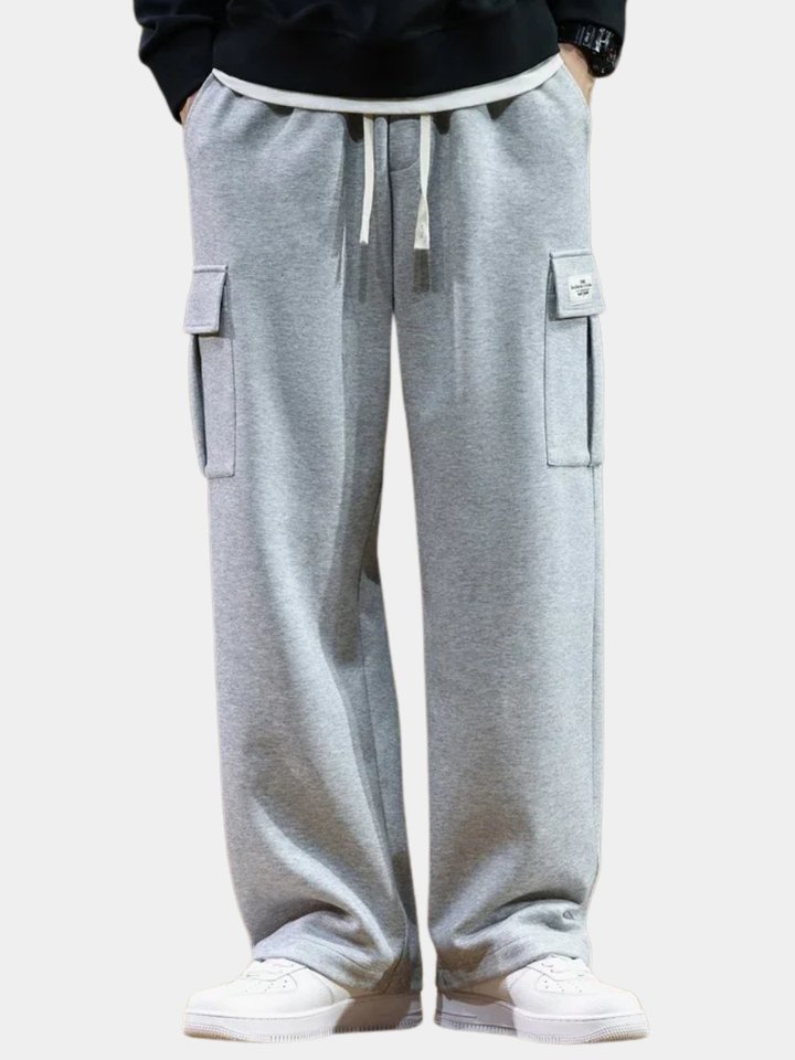 CORVANI | PANTALON CARGO EN POLAIRE ARSÈNE HOMME