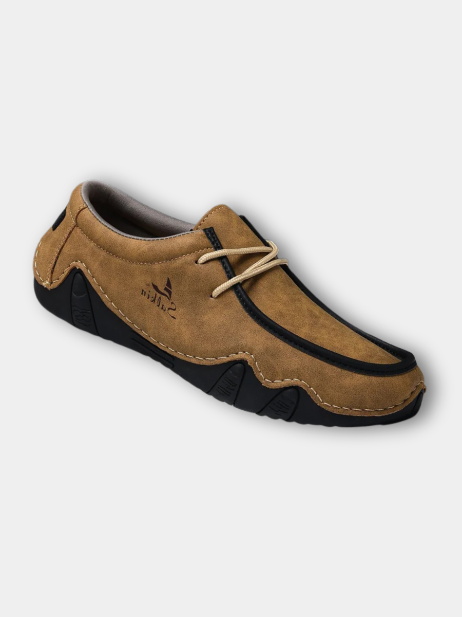 CORVANI | CHAUSSURES ORTHOPÉDIQUES EN CUIR À AJUSTEMENT PRÉCIS TANCRÈDE HOMME