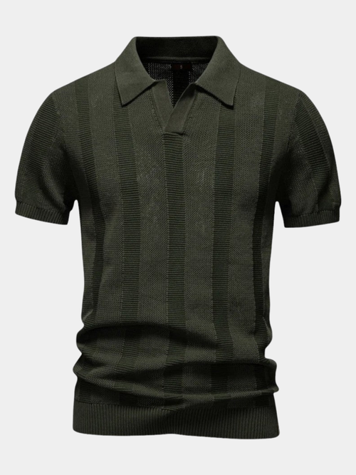 CORVANI | POLO EN MAILLE PREMIUM VICTOR HOMME