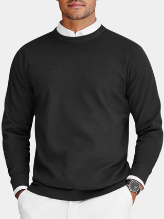 CORVANI | PULL COL ROND CLOVIS HOMME
