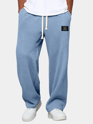 CORVANI | PANTALON AMPLE EN MAILLE GAUFRÉE BAPTISTIN HOMME