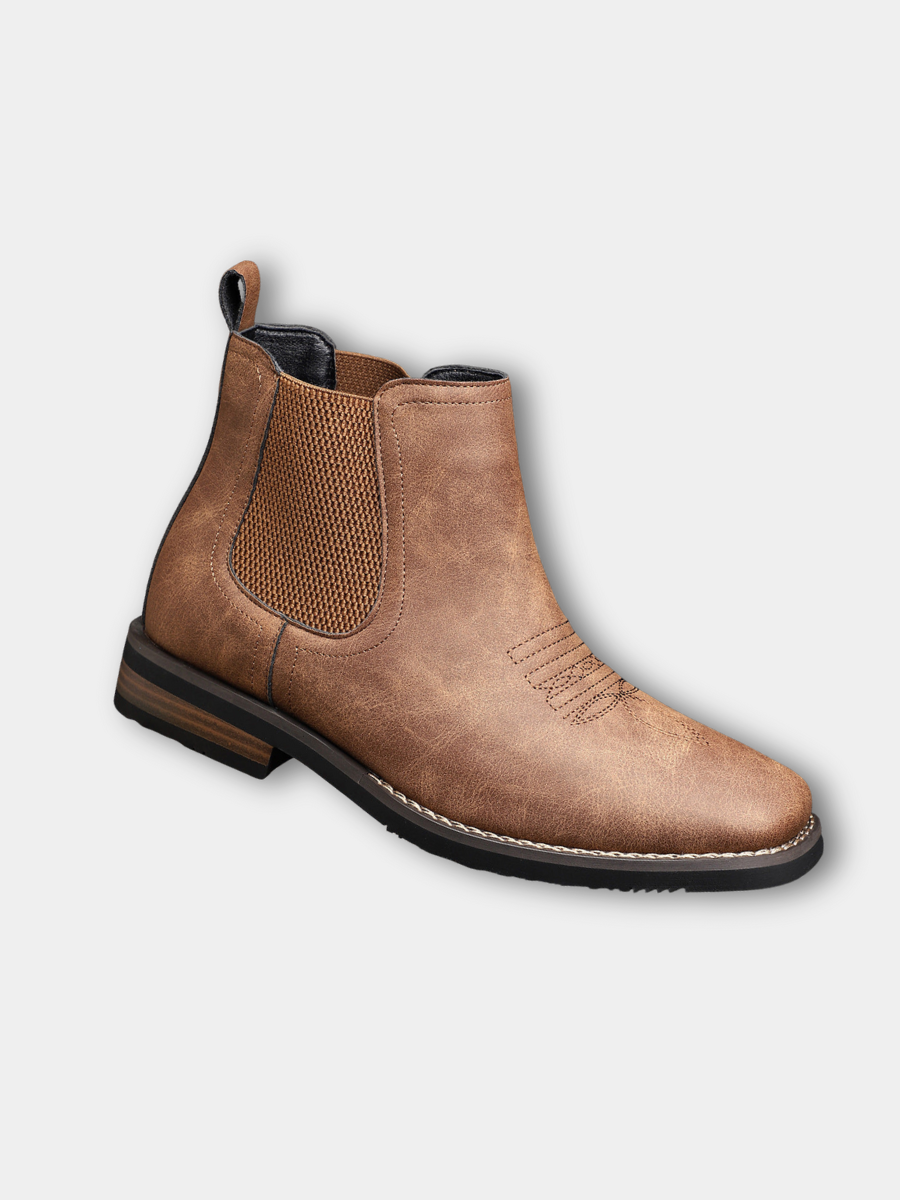 CORVANI | BOTTES CLASSIQUES EN CUIR RÉGNIER HOMME