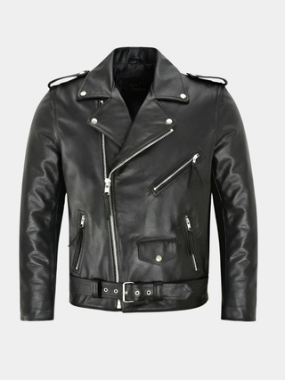 CORVANI | VESTE EN CUIR VALÉRIEN HOMME