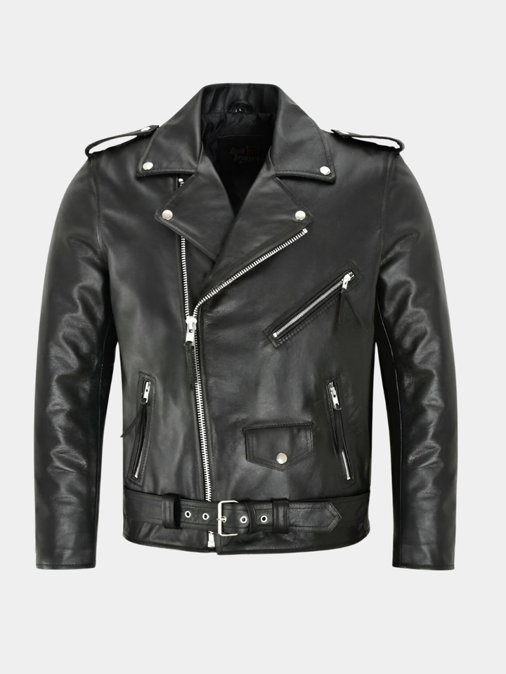 CORVANI | VESTE EN CUIR VALÉRIEN HOMME